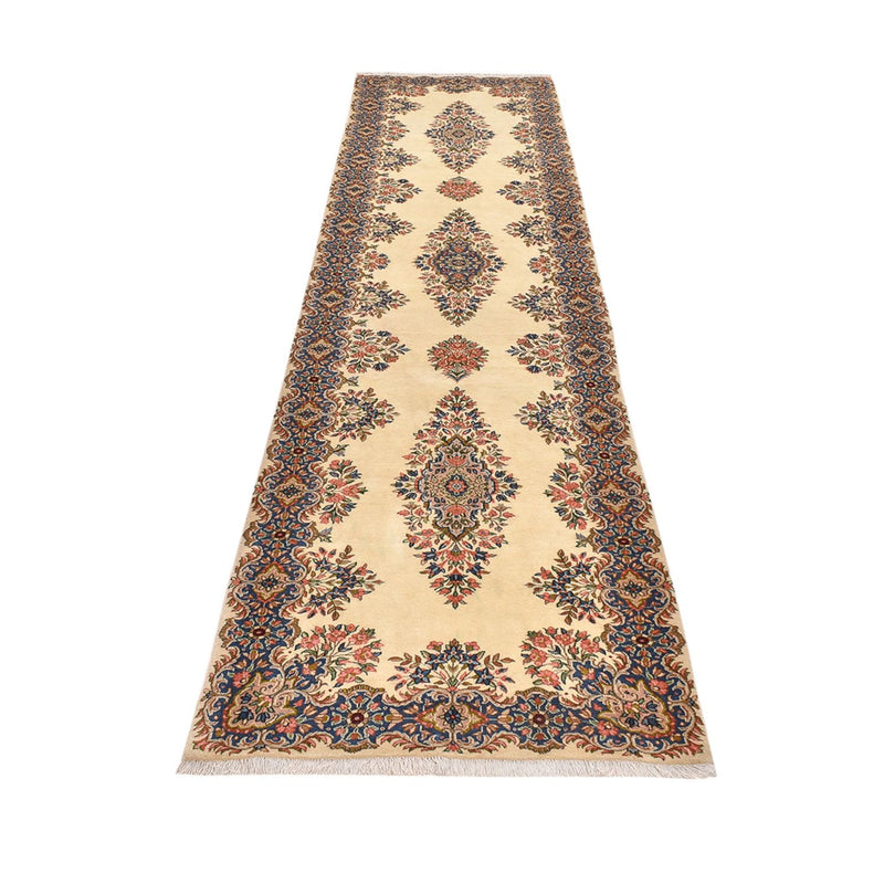 Rafsanjan Teppich 87x370cm - Perserteppich - beige