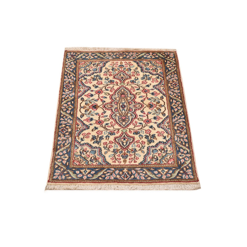 Rafsanjan Teppich 57x84cm - Perserteppich - creme