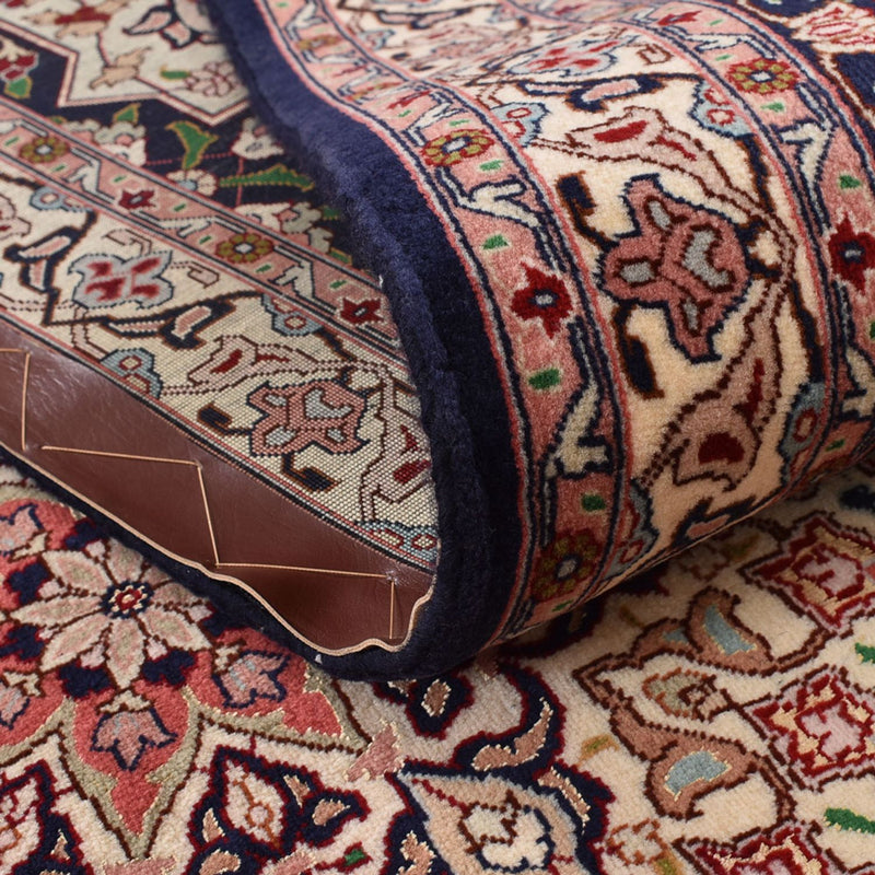 Täbriz - 50 Raj Teppich 303x400cm - Perserteppich - dunkelbeige