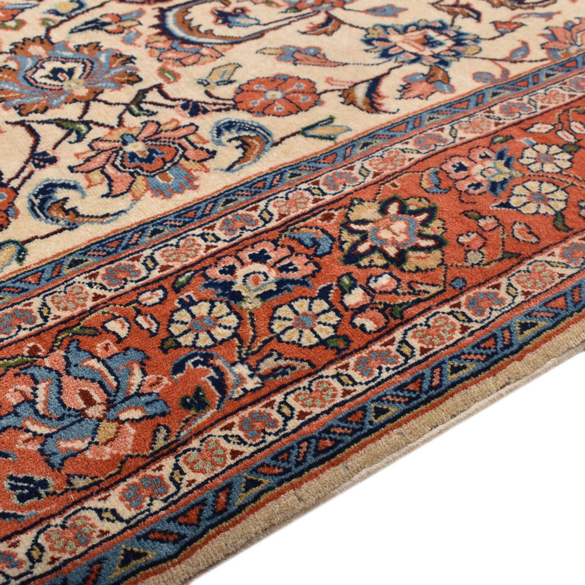 Sarough Teppich 135x222cm - Perserteppich - beige