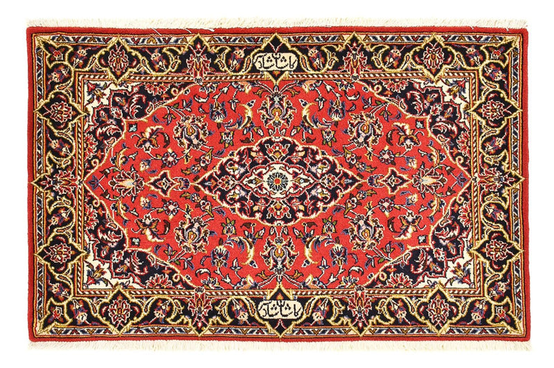 Keshan Teppich 70x98cm - Perserteppich - rot