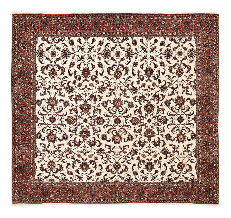 Bidjar - Zanjan Teppich 241x251cm - Perserteppich - creme