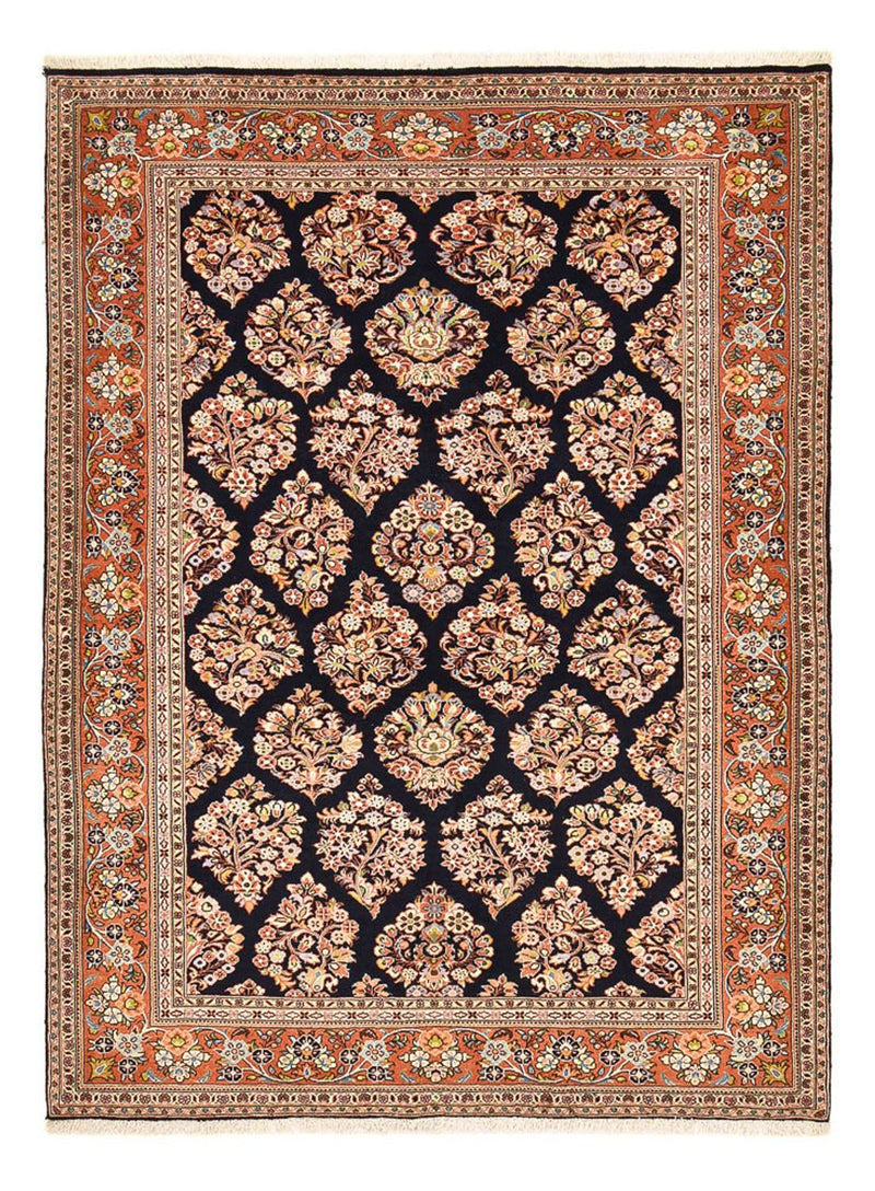 Sarough Teppich 177x237cm - Perserteppich - dunkelblau