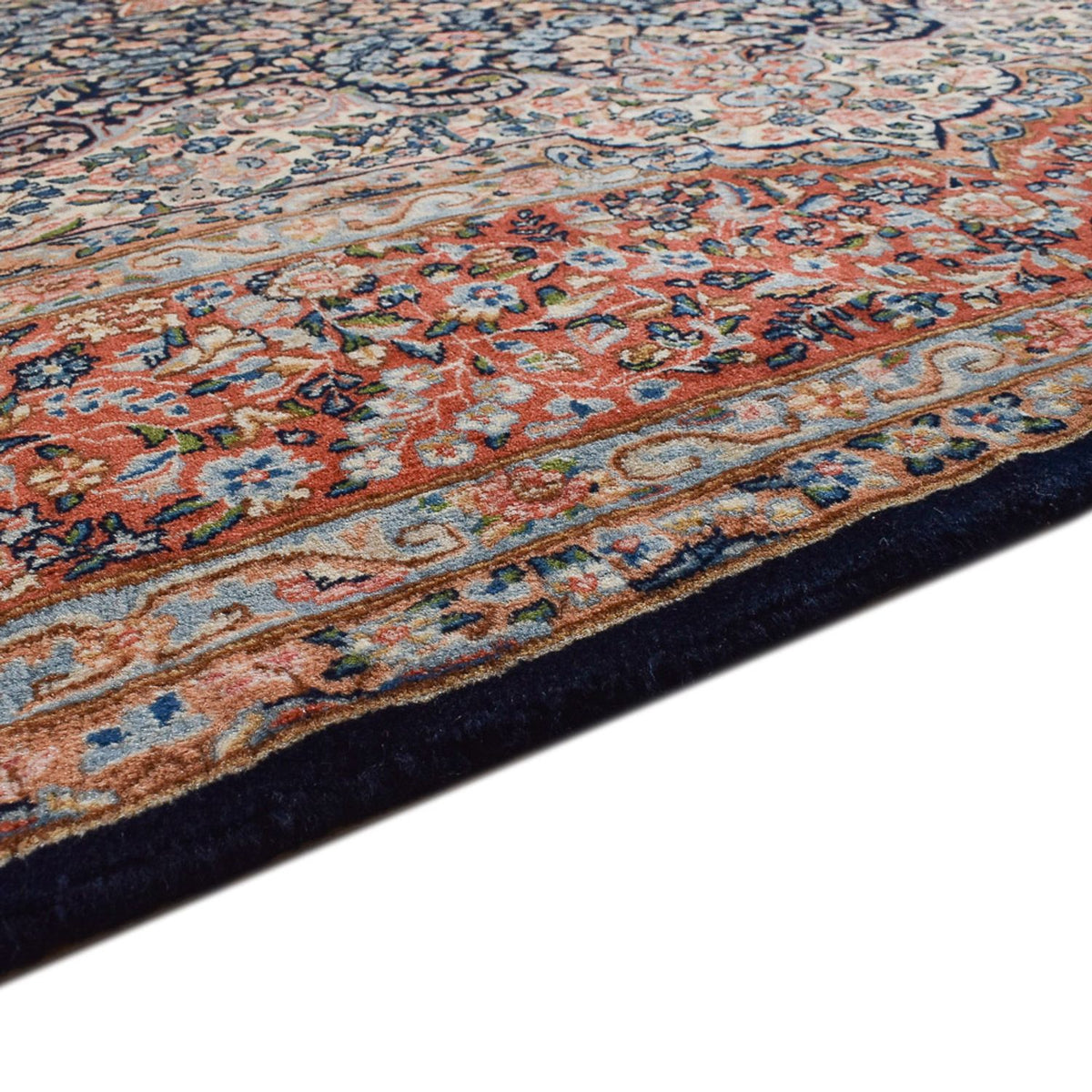 Rafsanjan Teppich 242x355cm - Perserteppich - rost