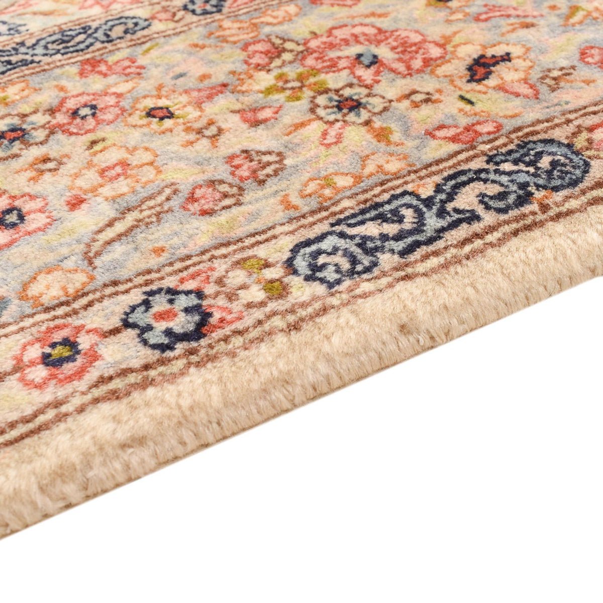 Rafsanjan Teppich 149x217cm - Perserteppich - hellbeige