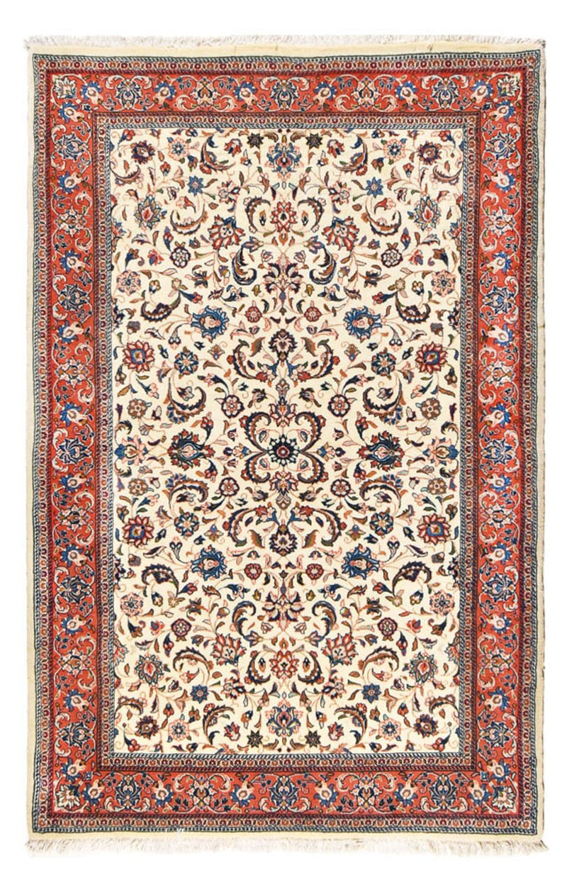 Golpayegan Teppich 137x212cm - Perserteppich - creme