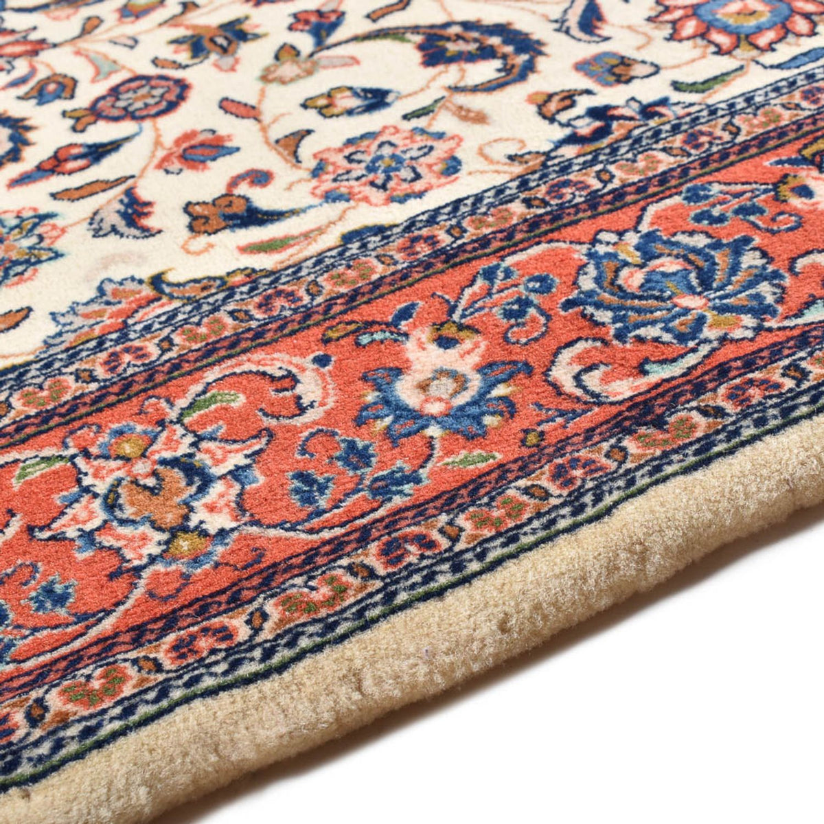 Golpayegan Teppich 137x212cm - Perserteppich - creme