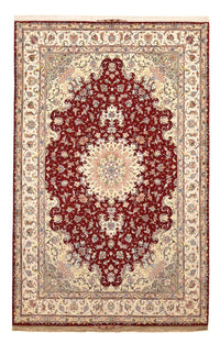 Täbriz - 50 Raj Teppich 198x305cm - Perserteppich - rot – product image