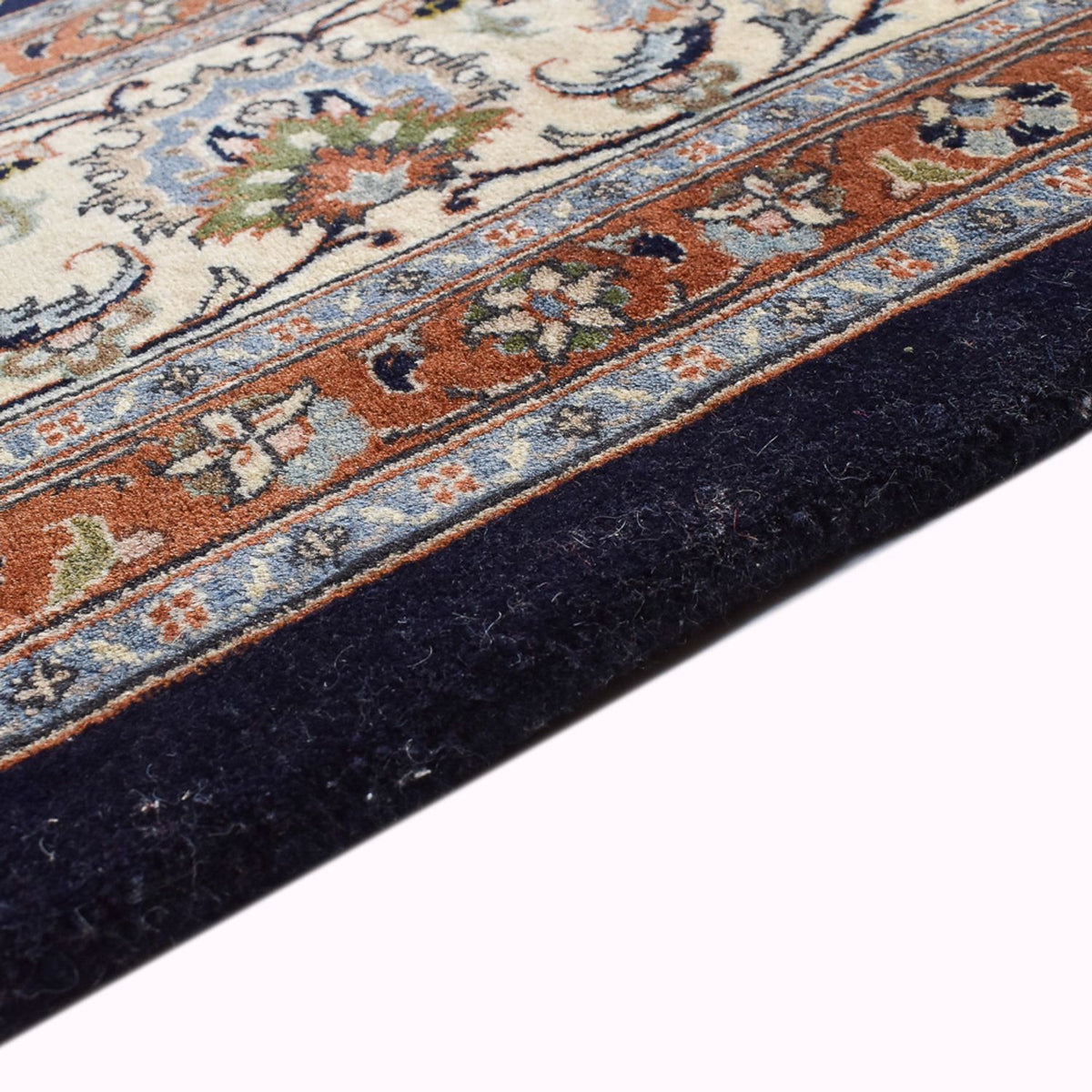 Maschad Teppich 248x345cm - Perserteppich - dunkelblau