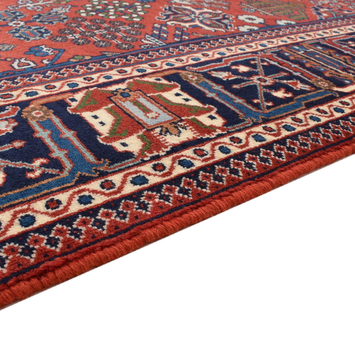 Bachtiar Teppich 165x259cm - Perserteppich - rot