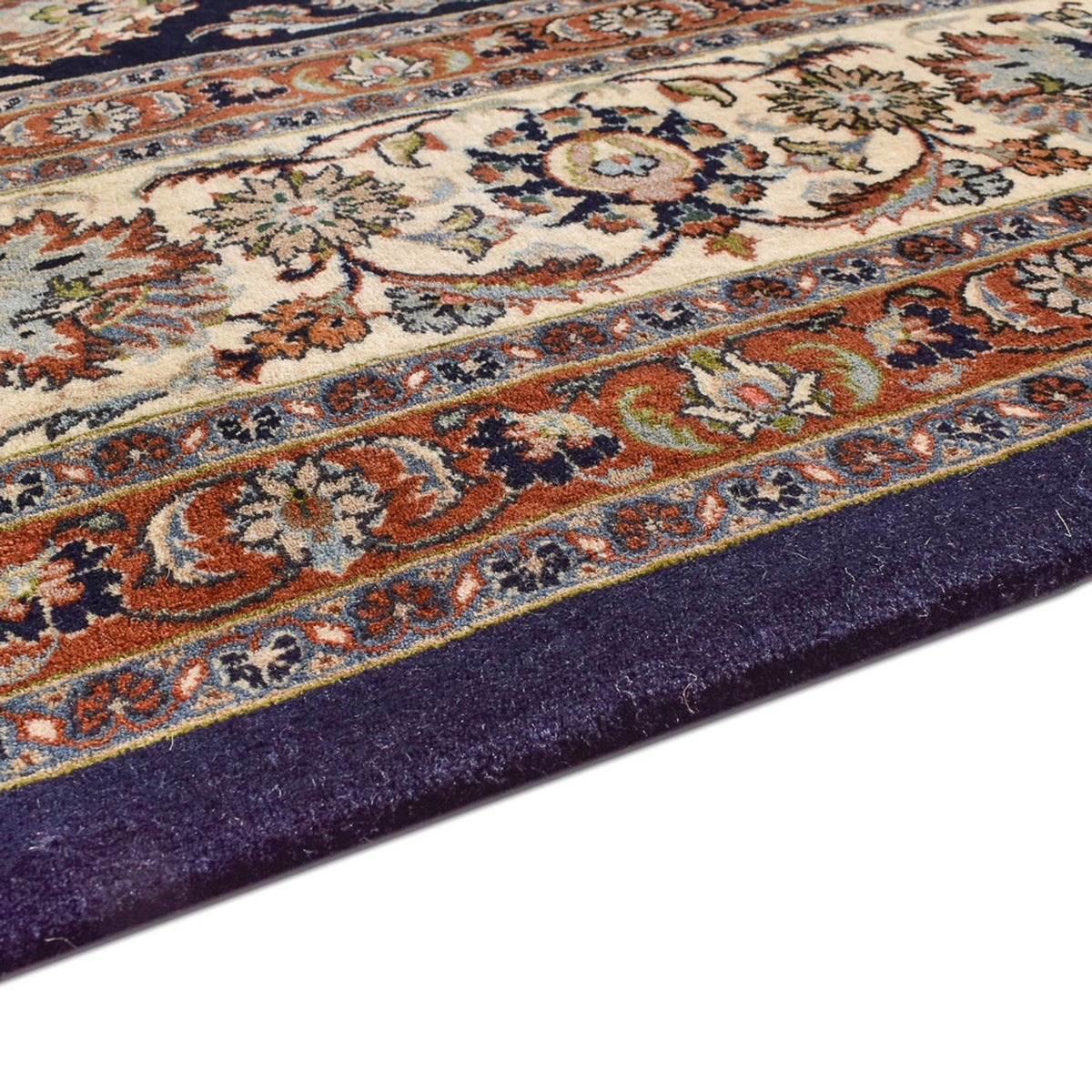 Maschad Teppich 302x393cm - Perserteppich - dunkelblau