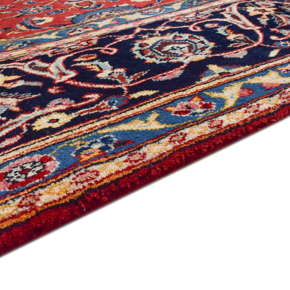 Keshan Teppich 250x344cm - Perserteppich - rot