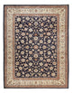 Maschad Teppich 298x394cm - Perserteppich - dunkelblau