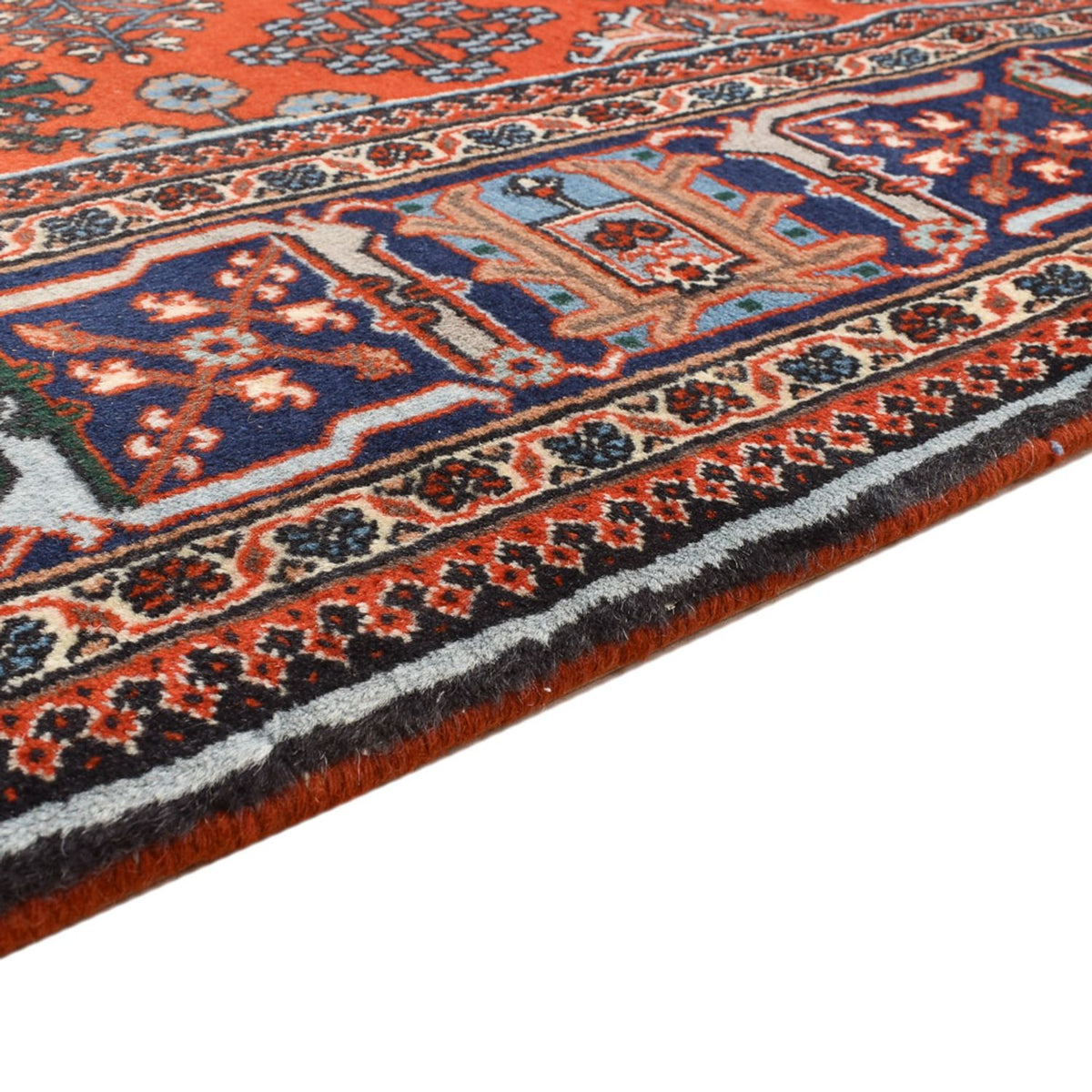 Meymeh Teppich 168x248cm - Perserteppich - rot