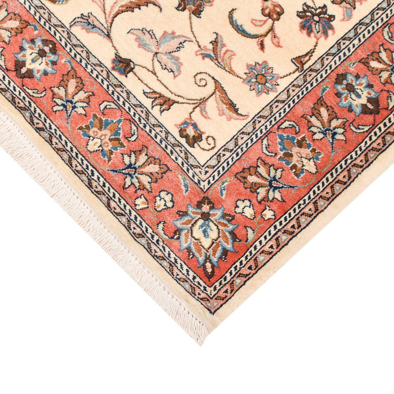 Sarough Teppich 115x145cm - Perserteppich - hellbeige