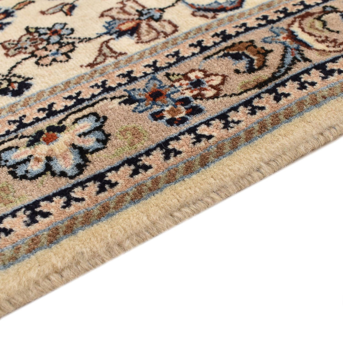Läufer Perser - Keshan - 80 x 370 cm - beige