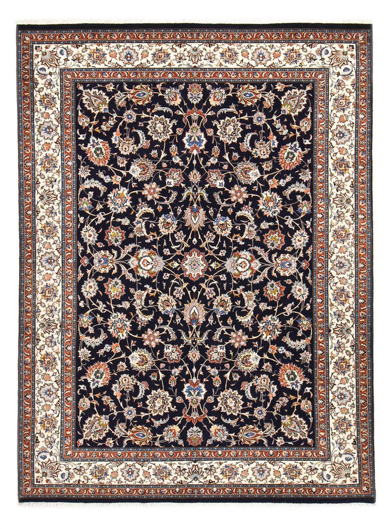 Maschad Teppich 240x336cm - Perserteppich - dunkelblau