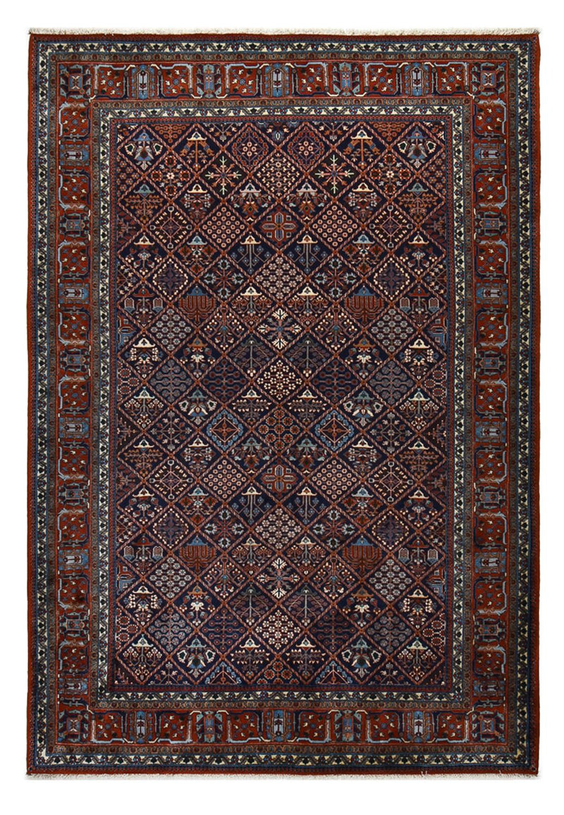 Bidjar Teppich 212x300cm - Perserteppich - weinrot