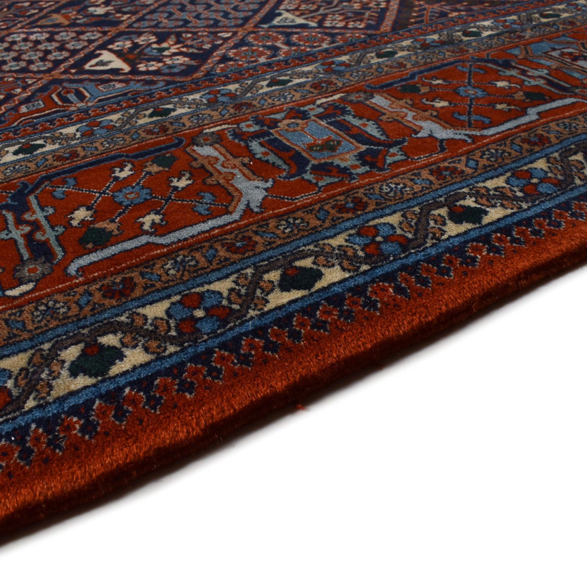 Bidjar Teppich 212x300cm - Perserteppich - weinrot