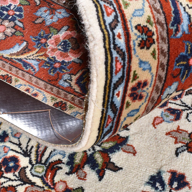 Sarough Teppich 136x213cm - Perserteppich - creme