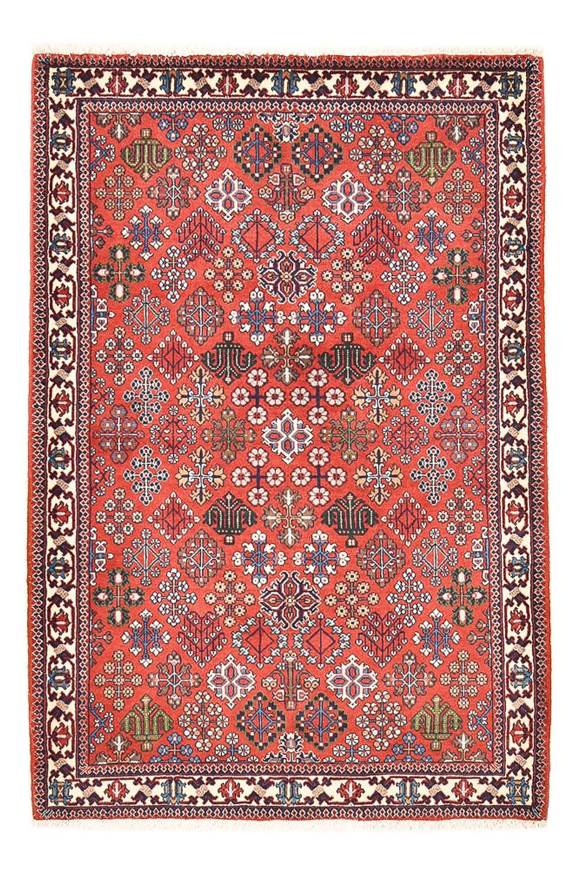 Meymeh Teppich 110x157cm - Perserteppich - rot