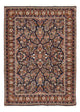 Sarough Teppich 165x230cm - Perserteppich - dunkelblau