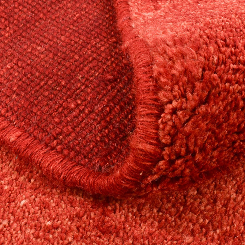 Gabbeh Persisch Teppich 124x179cm - Perserteppich Wollteppich - rot