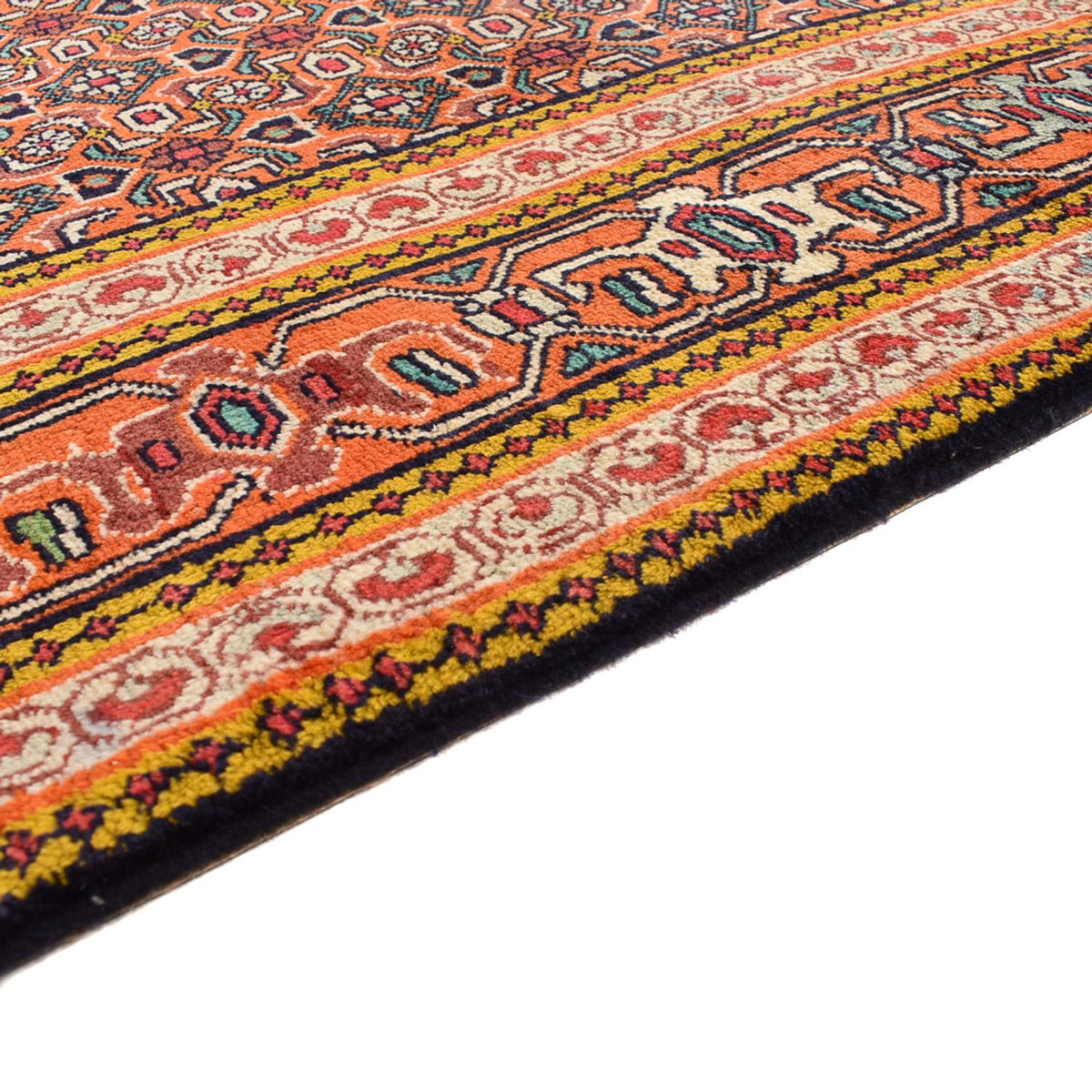 Bidjar - Zanjan Teppich 298x393cm - Perserteppich - dunkelbeige