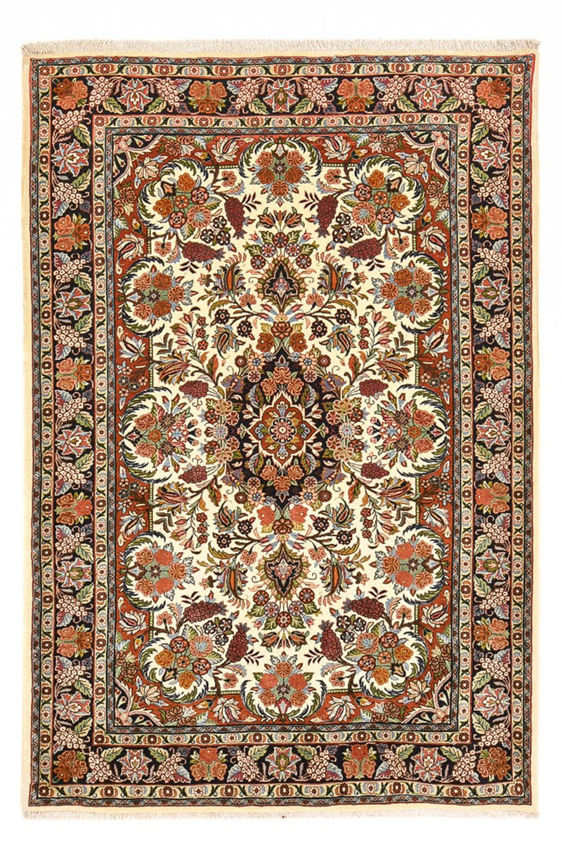 Bidjar Teppich 140x210cm - Perserteppich - hellbeige