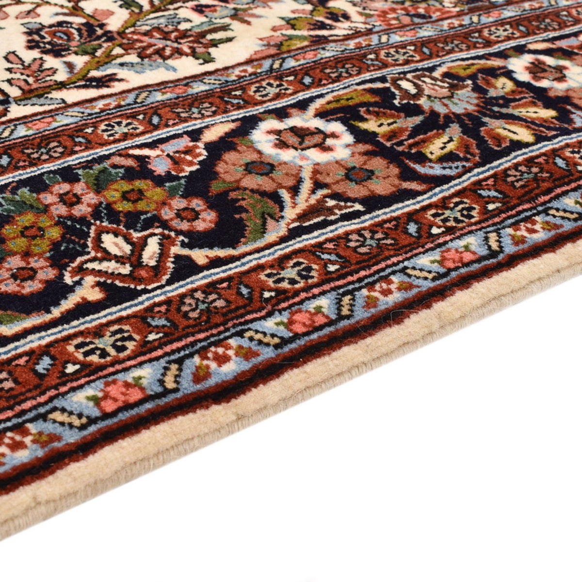 Bidjar Teppich 135x213cm - Perserteppich - creme
