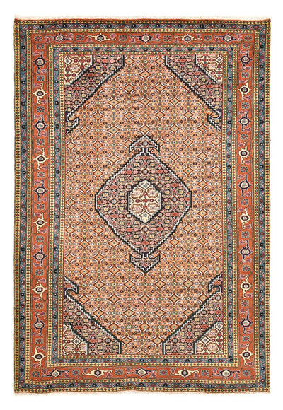 Ardebil Teppich 200x293cm - Perserteppich - dunkelbeige