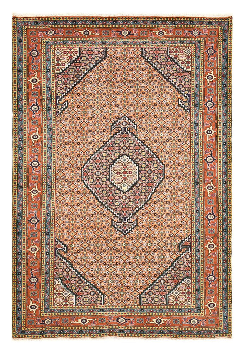 Ardebil Teppich 200x293cm - Perserteppich - dunkelbeige