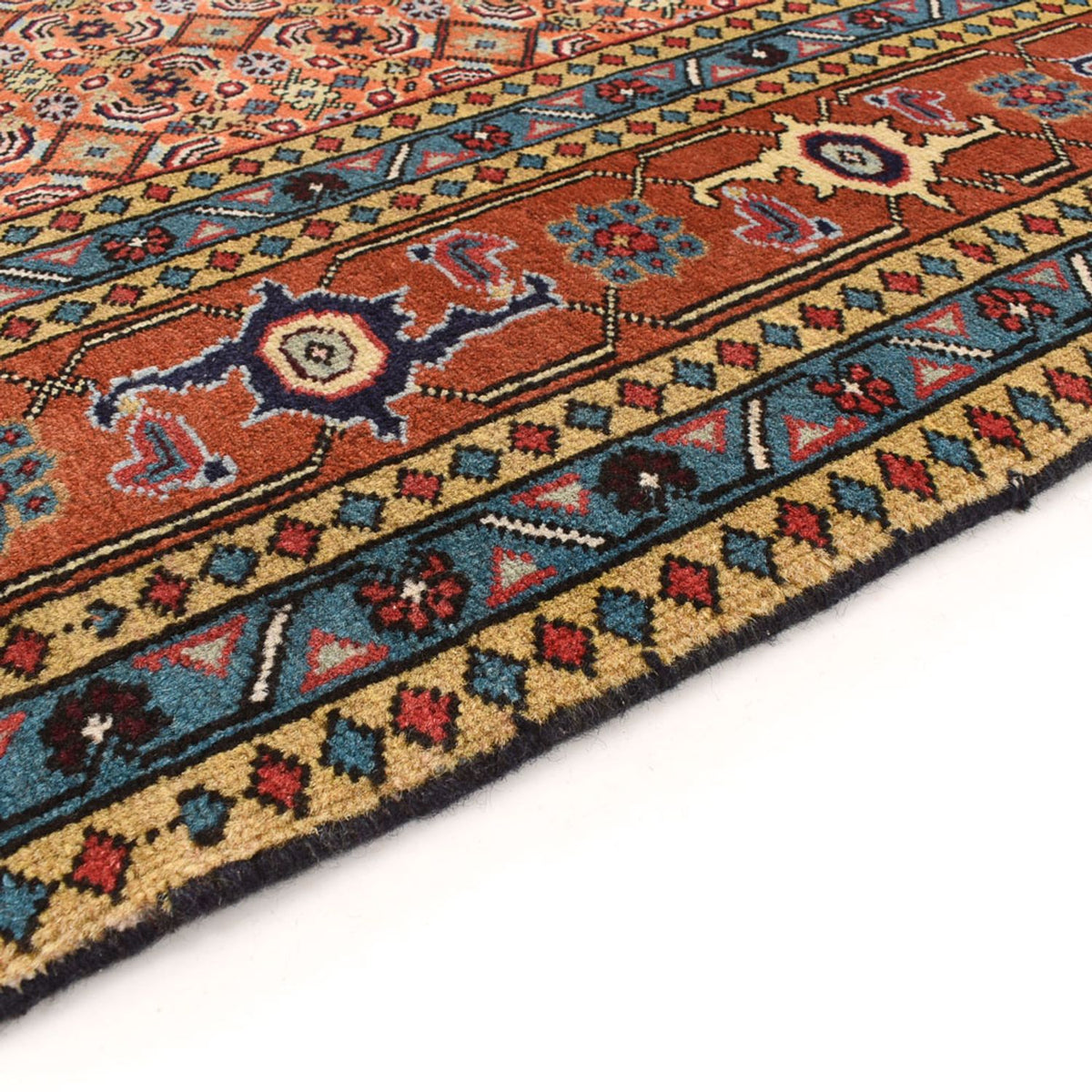Ardebil Teppich 200x293cm - Perserteppich - dunkelbeige