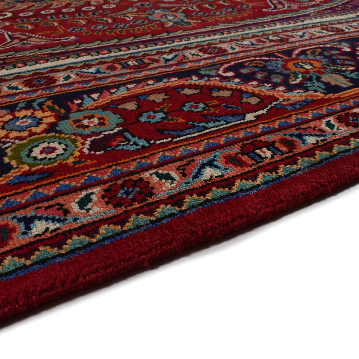 Ardebil Teppich 204x300cm - Perserteppich - dunkelrot