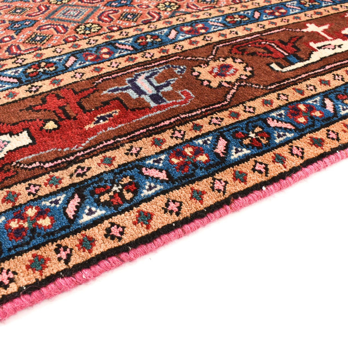 Ardebil Teppich 201x281cm - Perserteppich - hellrot