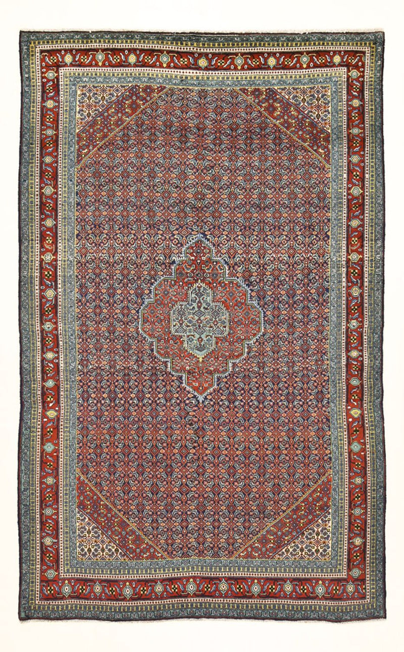 Täbriz Teppich 186x297cm - Perserteppich - rost