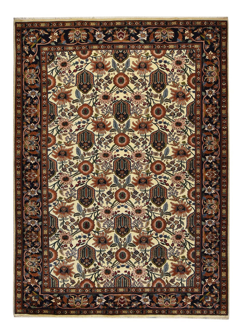 Bachtiar Teppich 211x290cm - Perserteppich - sand