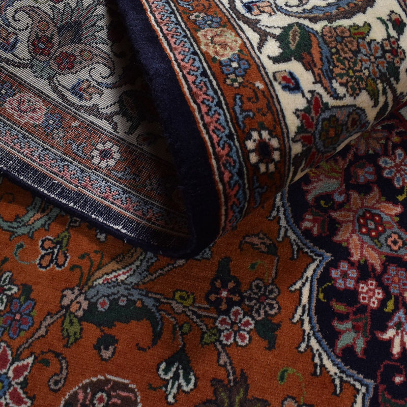 Bachtiar Teppich 206x303cm - Perserteppich - dunkelrot