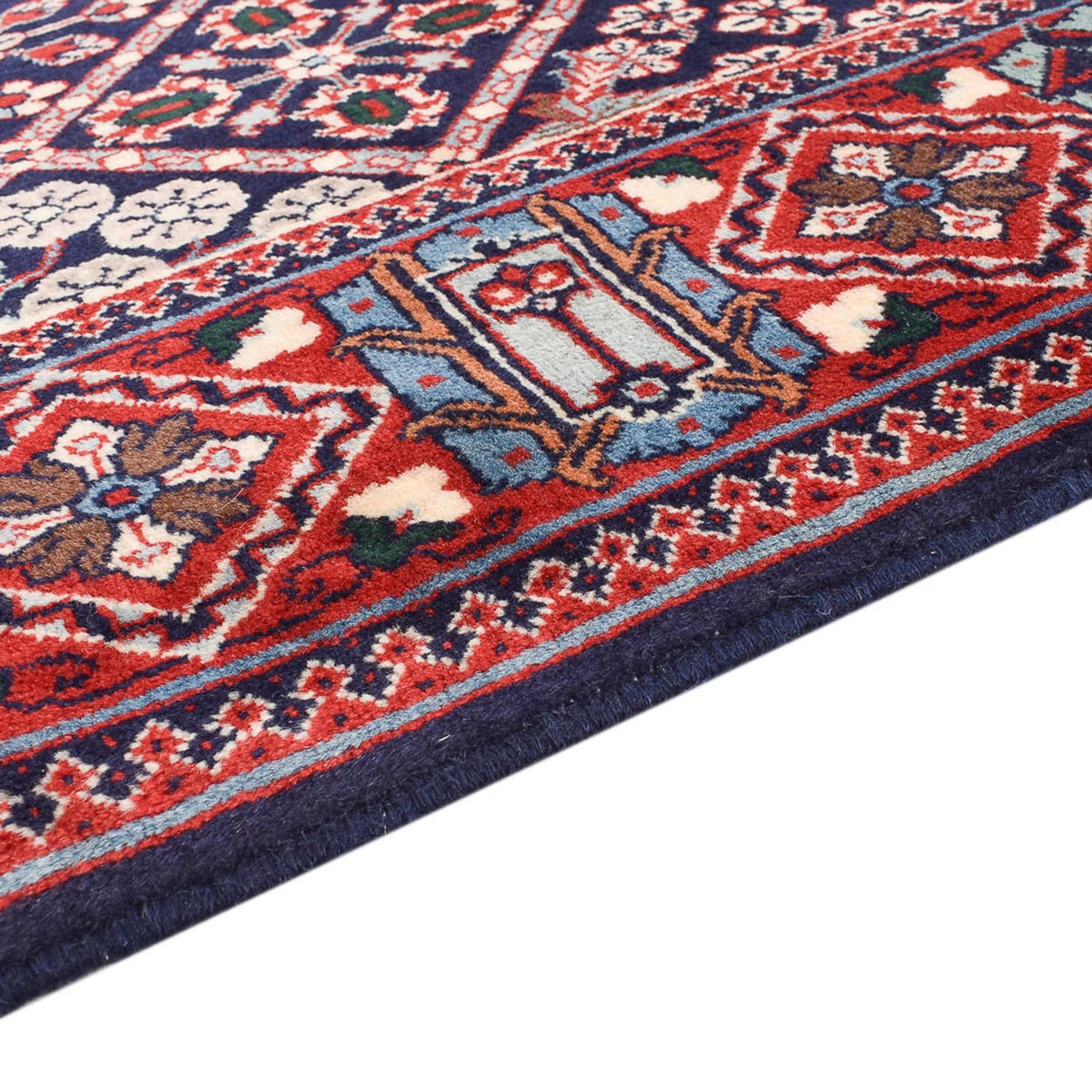 Meymeh Teppich 136x200cm - Perserteppich - rost