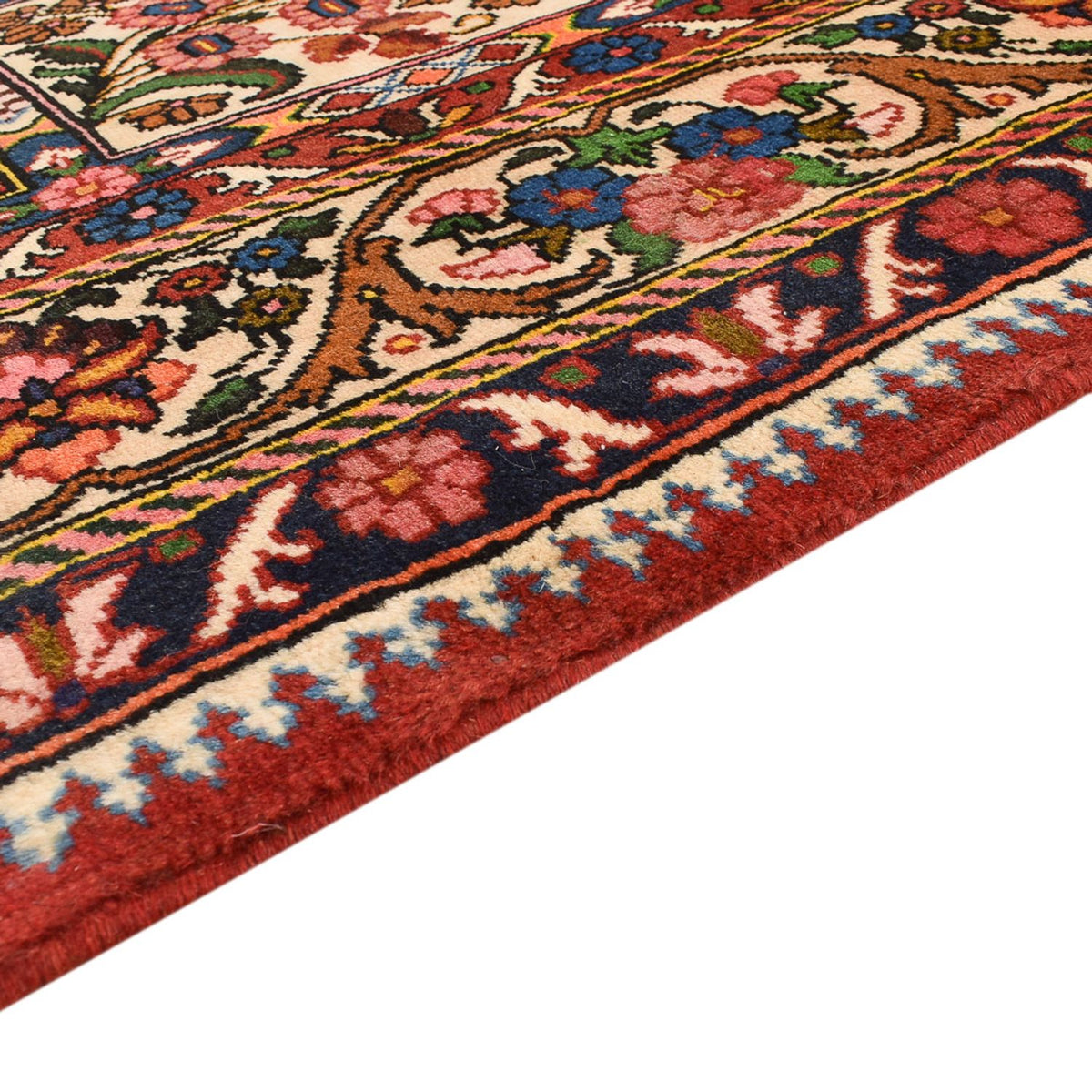 Bachtiar Teppich 139x195cm - Perserteppich - mehrfarbig