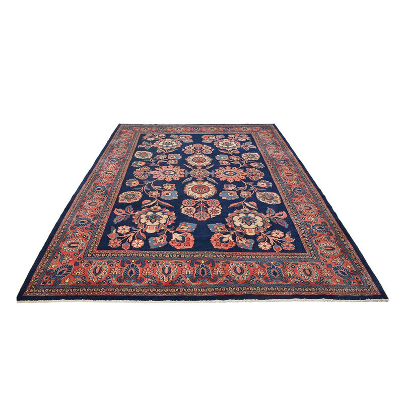 Mahal Teppich 273x360cm - Perserteppich - dunkelblau