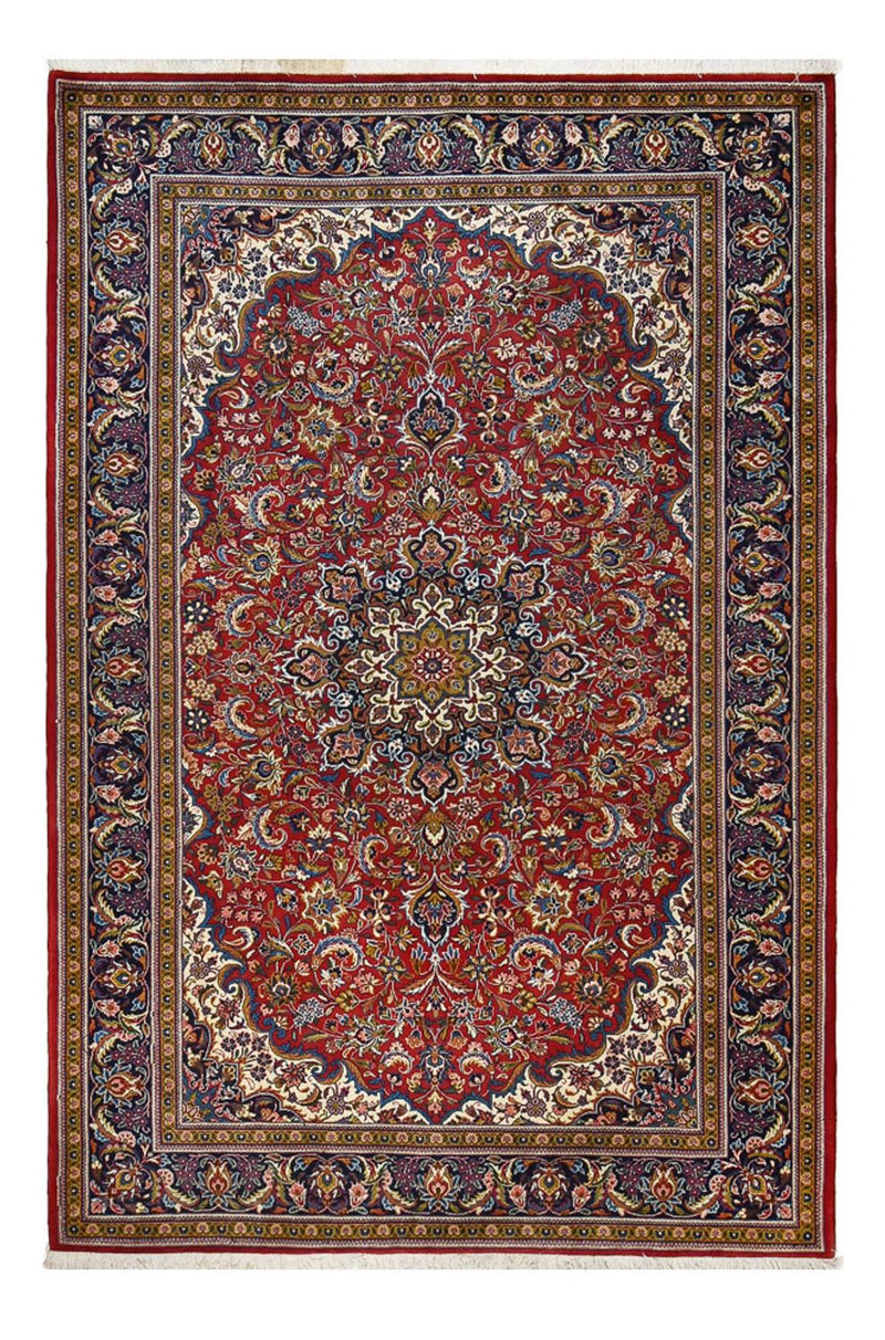 Sarough Teppich 200x302cm - Perserteppich - dunkelrot