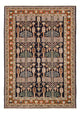 Ziegler Teppich - Bachtiari - 180 x 252 cm - dunkelblau