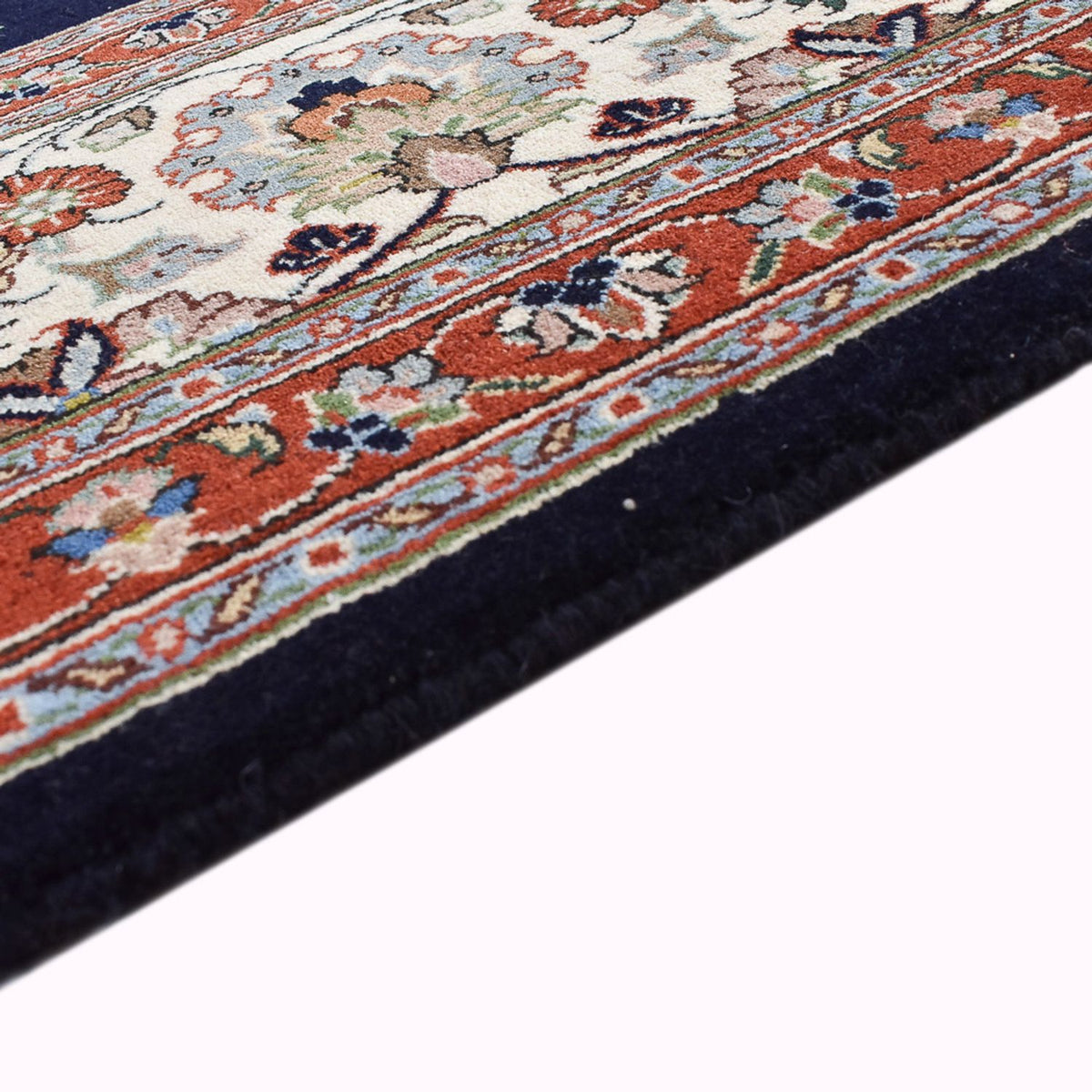 Maschad Teppich 248x350cm - Perserteppich - dunkelblau