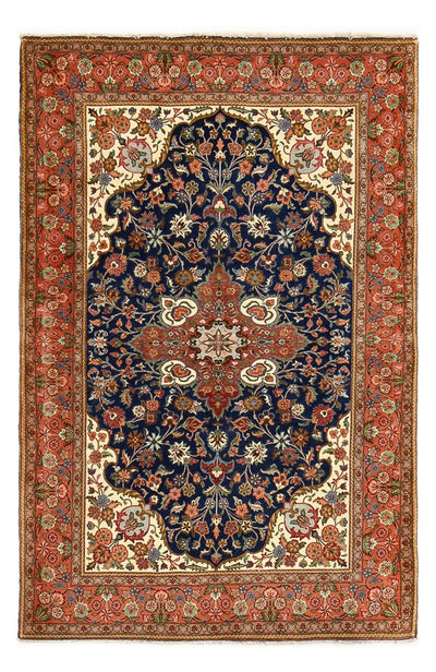 Ilam Teppich 137x208cm - Perserteppich - dunkelblau