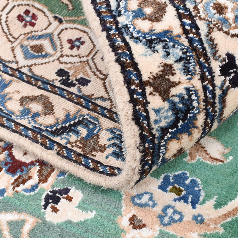 Nain - 9La Teppich 87x140cm - Perserteppich - grün