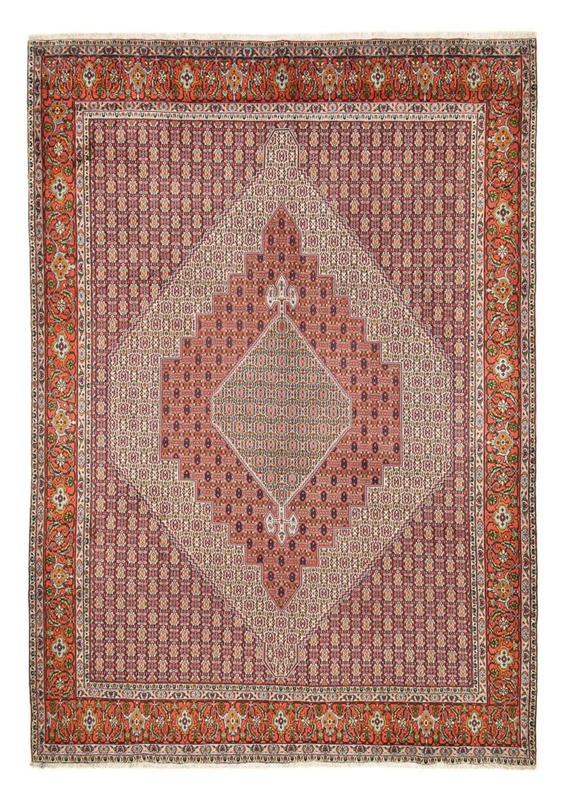 Senneh Teppich 305x418cm - Perserteppich - dunkelbeige