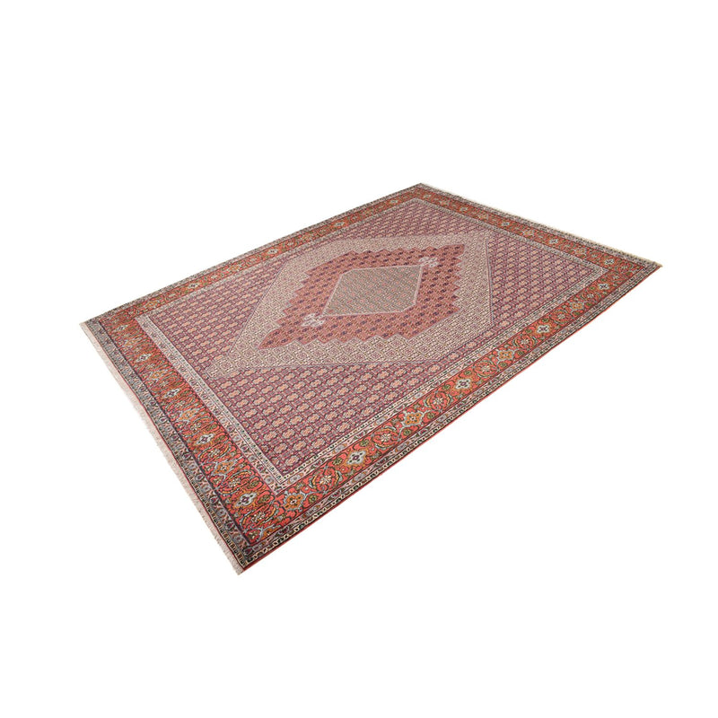 Senneh Teppich 305x418cm - Perserteppich - dunkelbeige