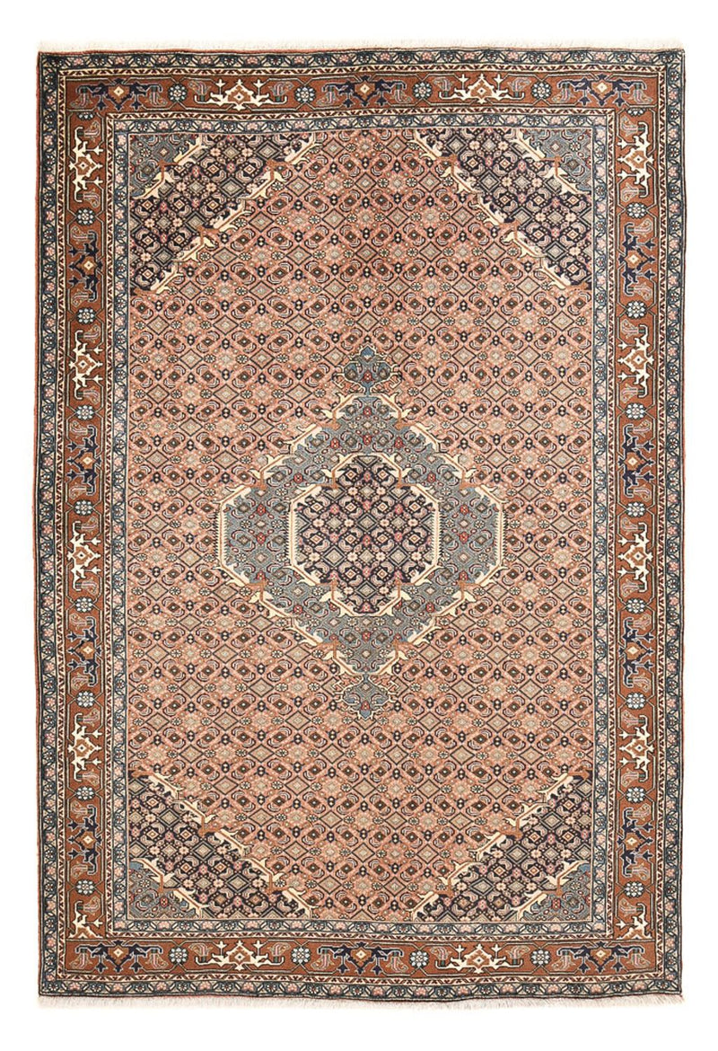 Ardebil Teppich 203x291cm - Perserteppich - terrakotta