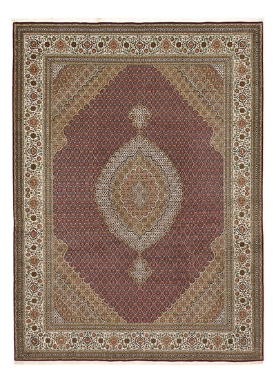 Täbriz - 50 Raj Teppich 255x346cm - Perserteppich - rost